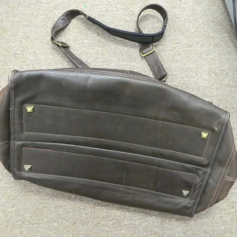 Vintage DILANA LEATHER weekend gym travel BAG suitcase